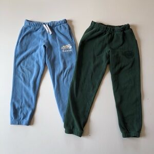 kids roots sweat pants
